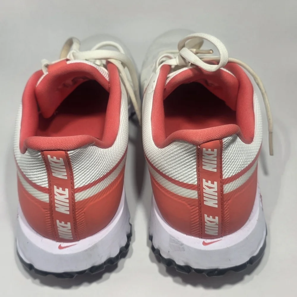 Nike React Infinity Pro Golf Shoes Sail Magic Ember White Men’s 9 CT6620-104 - Picture 6 of 7